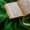 white book page on green textile